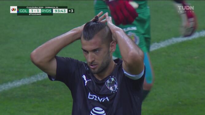 ¡Se salva Chivas! Monterrey se queda a nada de su primer triunfo del torneo